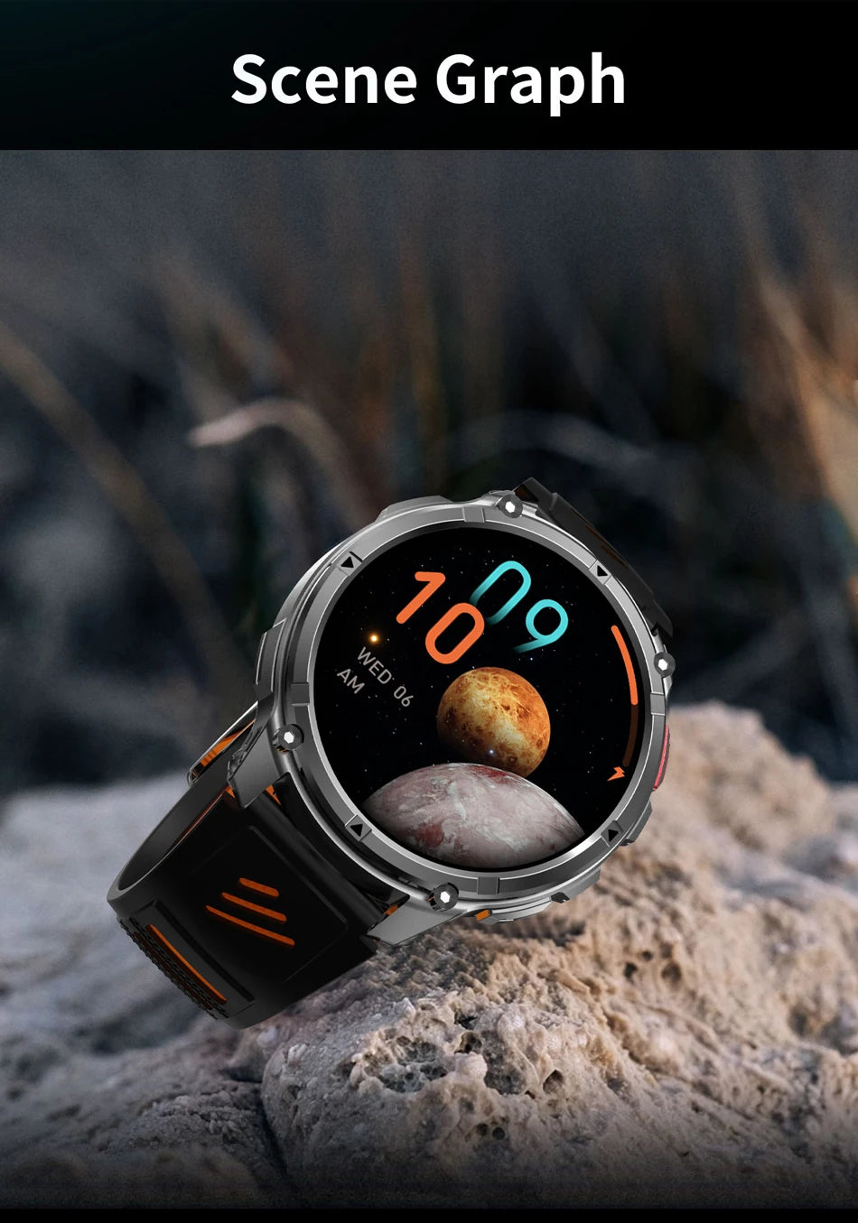 2026 novo T-Rex3 pro 1100mah bateria relógio inteligente gps caminho 5atm à prova dwaterproof água esportes run rastreador ao ar livre bússola militar smartwatch